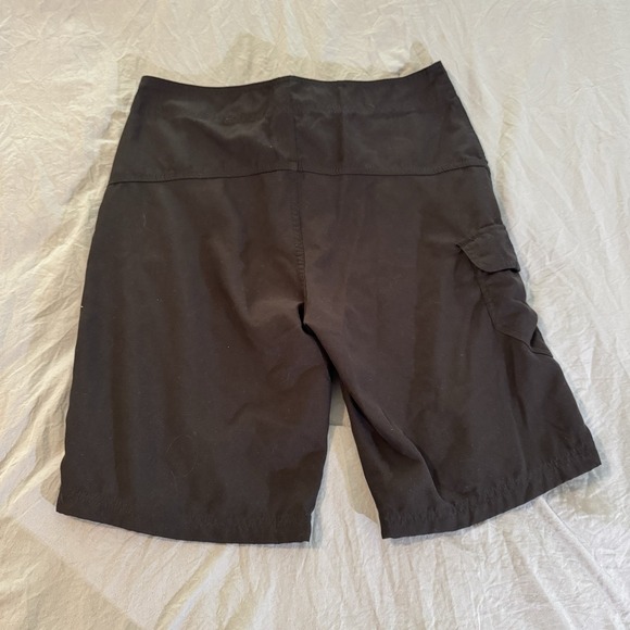Hurley Mens Board Shorts Cargo Pocket Size 30 Black Unlined - Picture 8 of 8